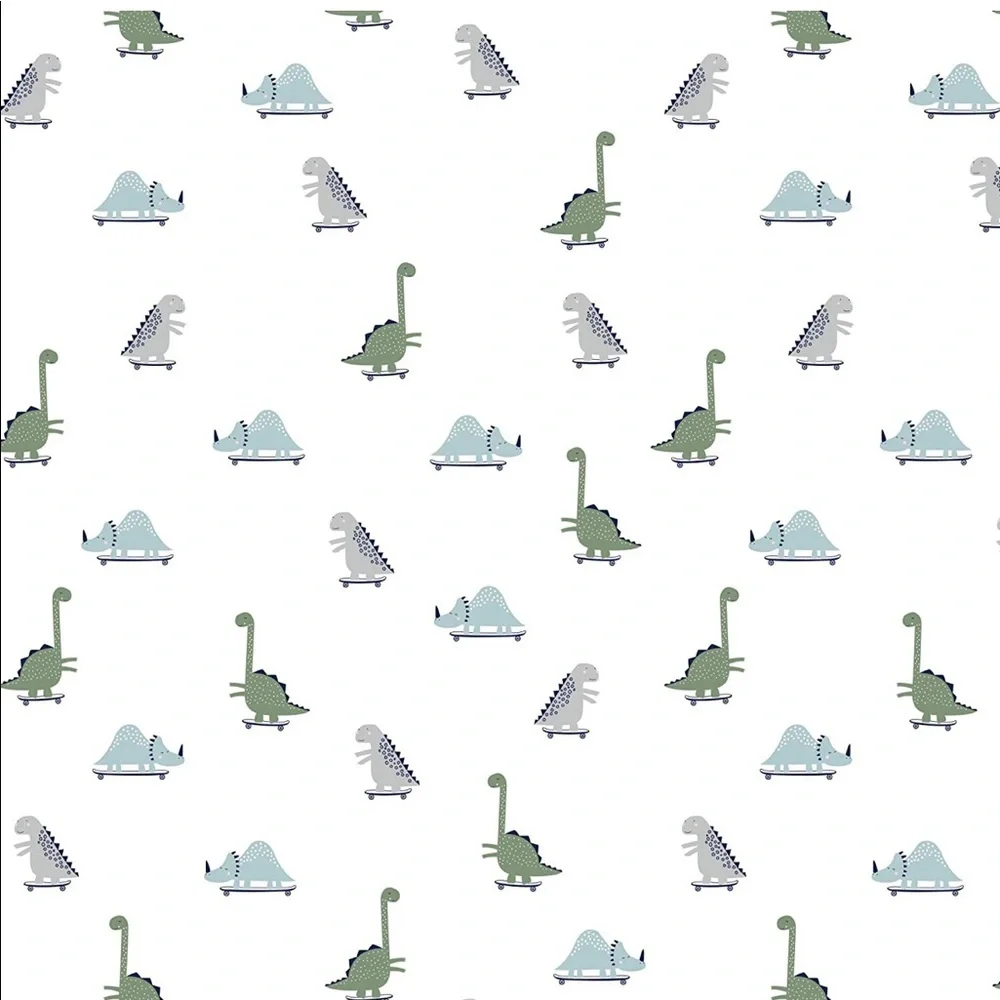 Hello Spud Dino Organic Crib Sheet